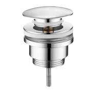 SAPHO Click-Clack odvodni set, 5/4", krom, 10–55 mm, s ili bez preljeva